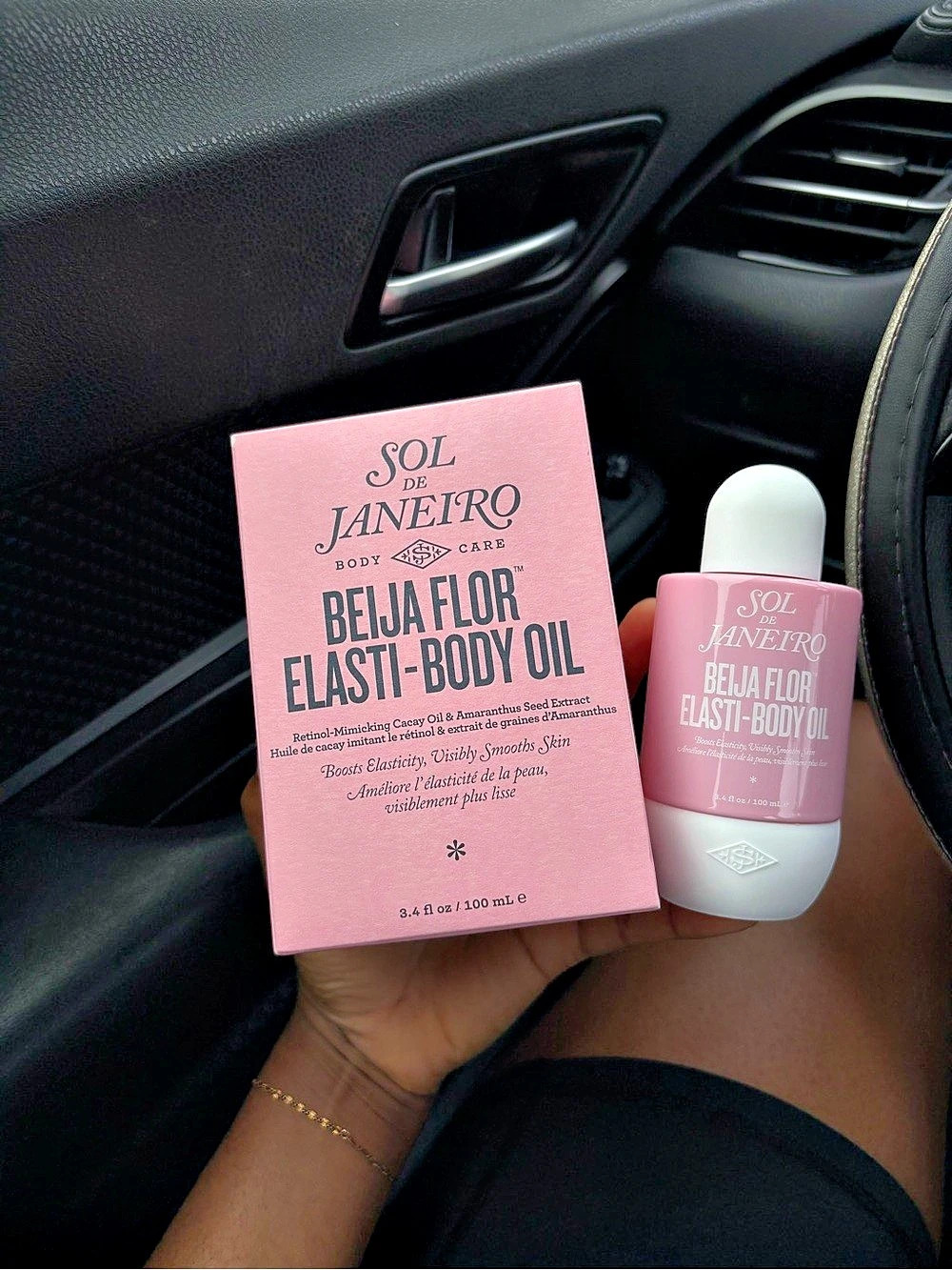 Sol de Janeiro Beija Flor Elasti-Body Oil Body Oil Pink NWT